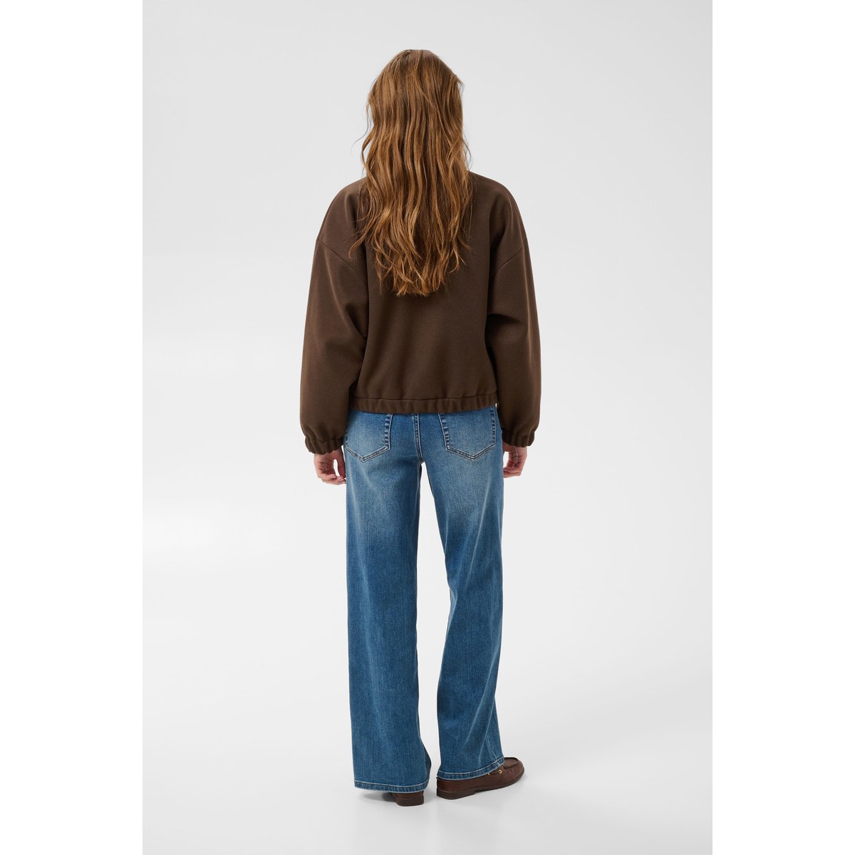 Manteau marron coffee bean, KAFFE