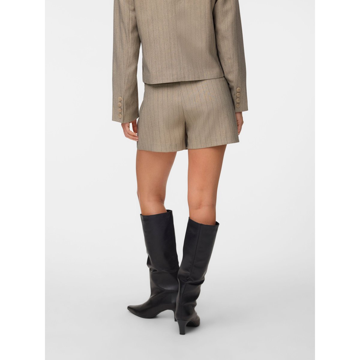 Jupe-Short grise - vintage khaki, VERO MODA