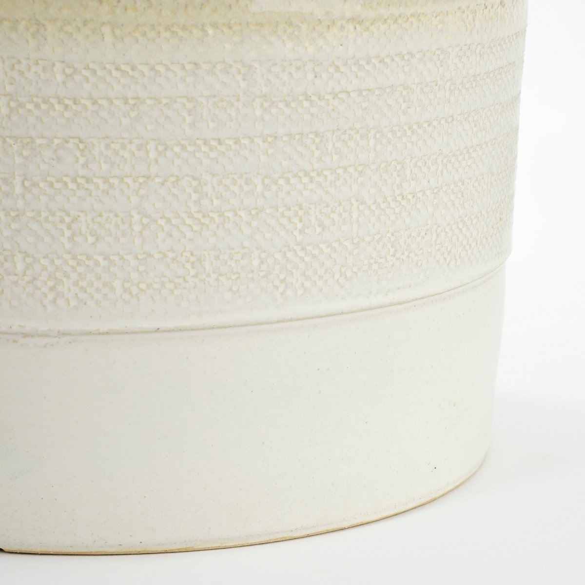Cache-pot Ø22 cm OLOF crème, MICA DECORATIONS