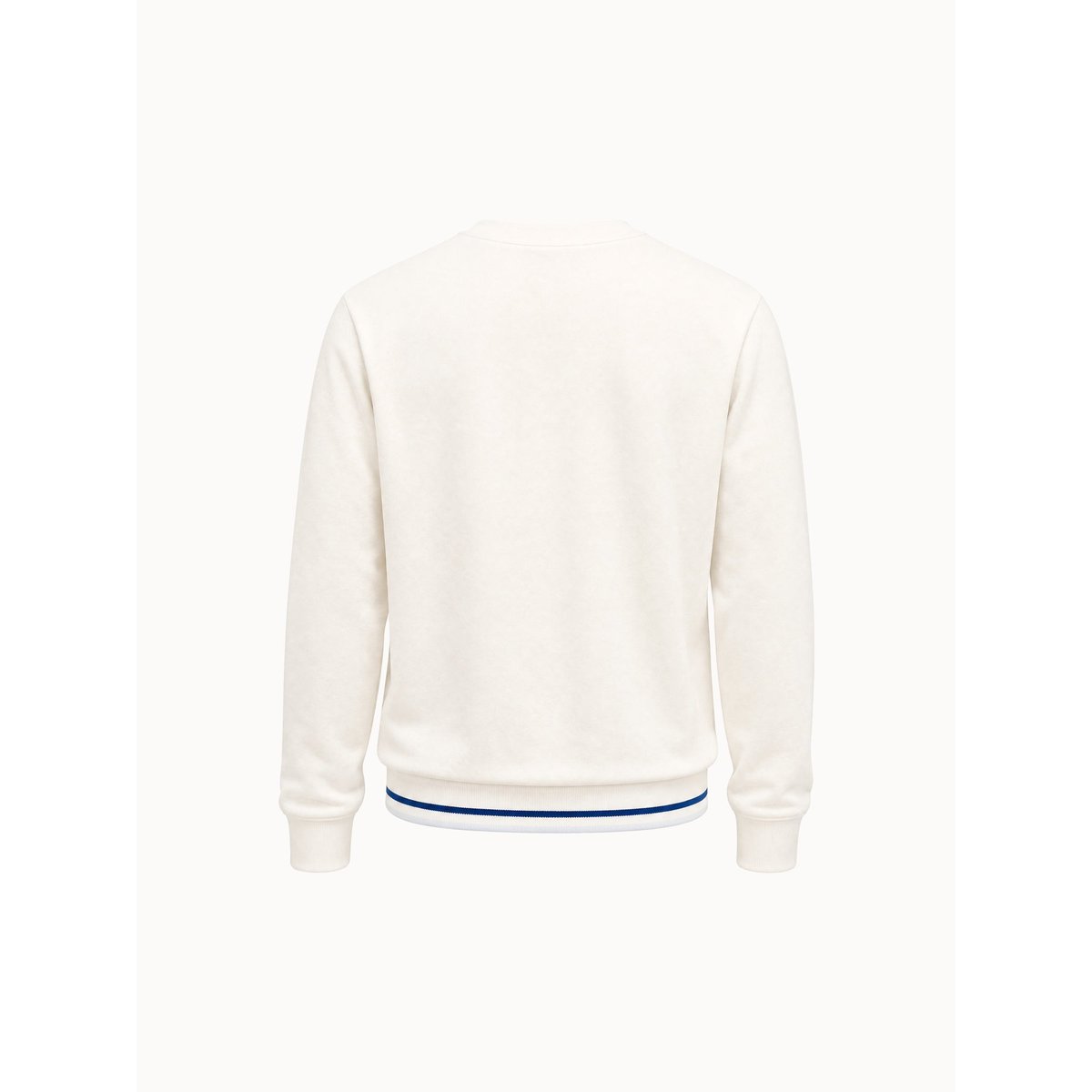 Sweat col rond Héritage blanc, LE COQ SPORTIF