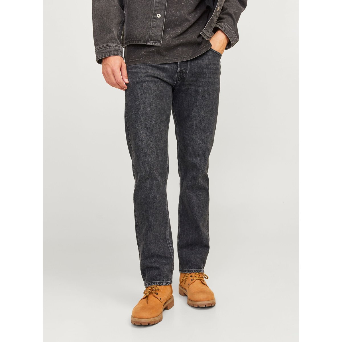 Jean Coupe Décontractée black denim, JACK & JONES