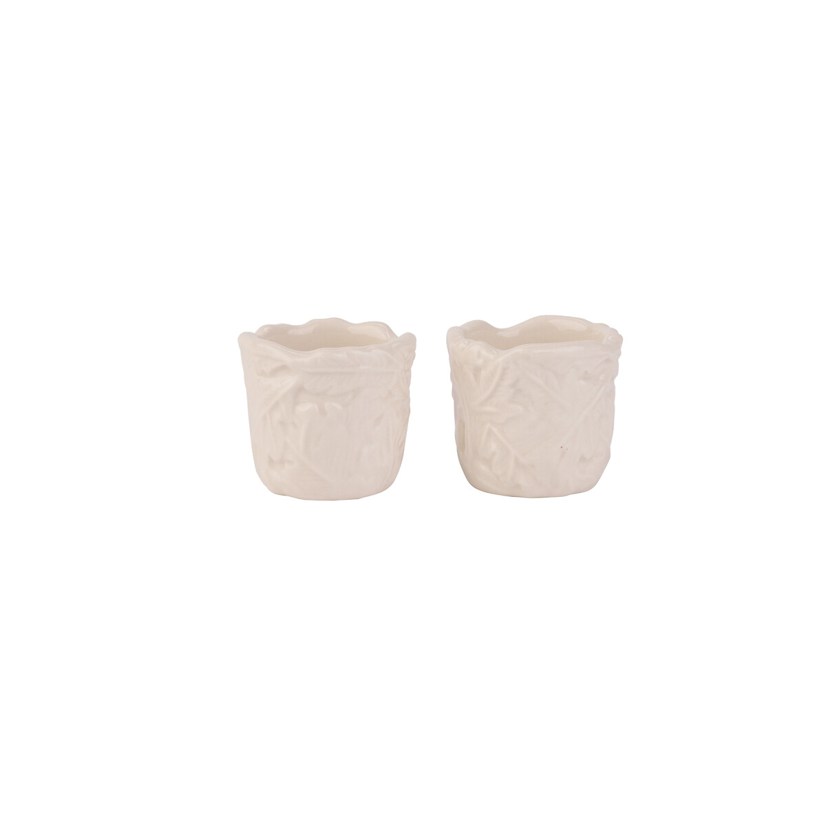 Set of 2 Kitchen Garden Egg Cups green, WILLIAM MORRIS AT HOME