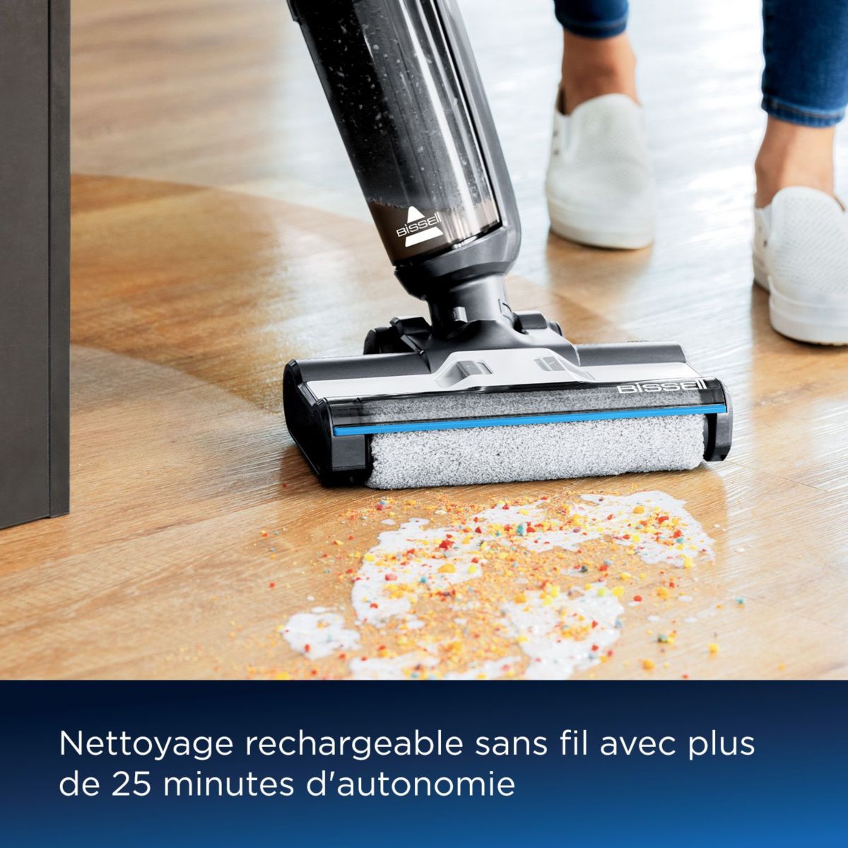 Aspirateur laveur Crosswave HF3 Pro sans fil couleur unique, BISSELL