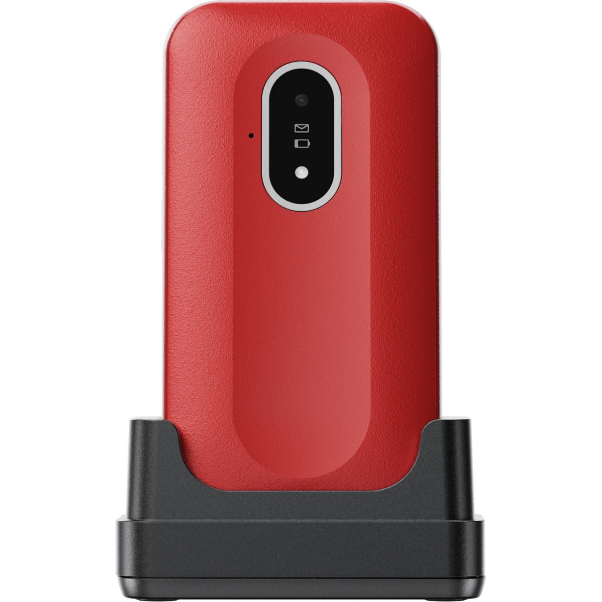 Téléphone portable Leva L20 Rouge/Blanc couleur unique, DORO