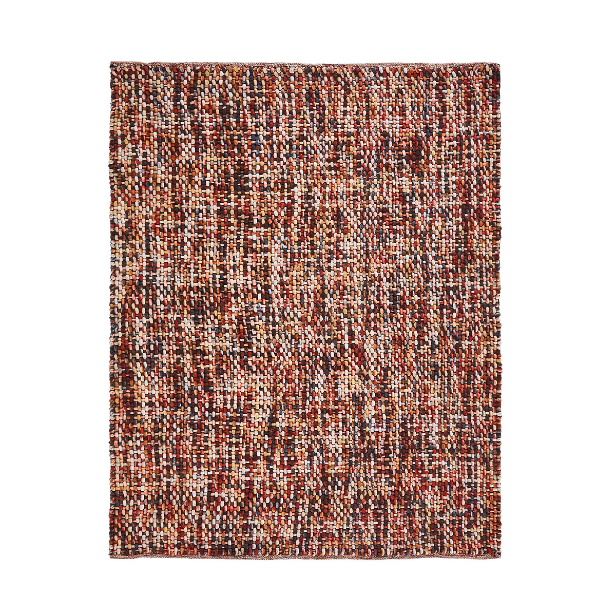 Tapis en laine, tissé main, Mutanya terre cuite, AM.PM