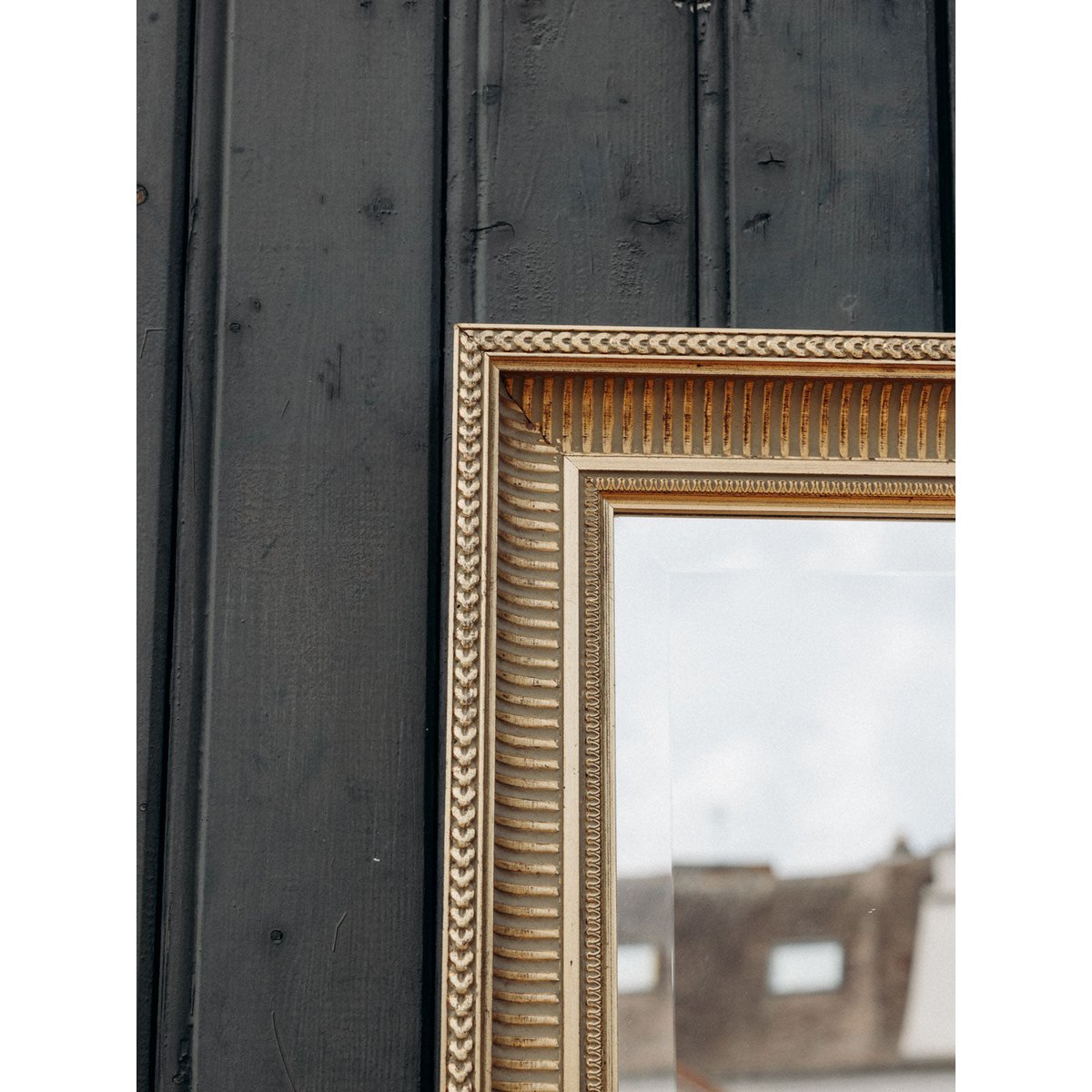Miroir ancien au cadre doré Georges N°1250 - Bon état doré, DEBONGOUT