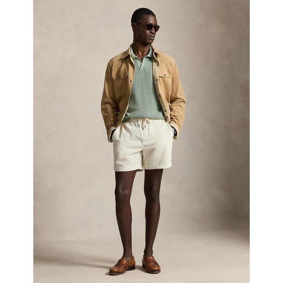 Calções branco, POLO RALPH LAUREN