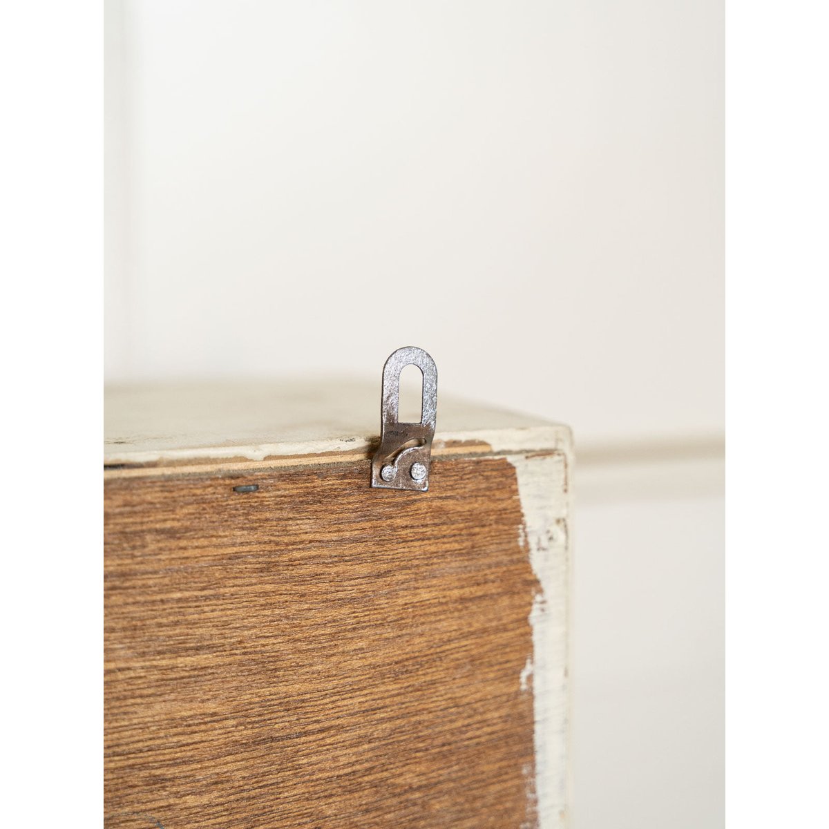 Armoire à pharmacie en bois Gaëlle N°1569 - Bon état blanc, DEBONGOUT