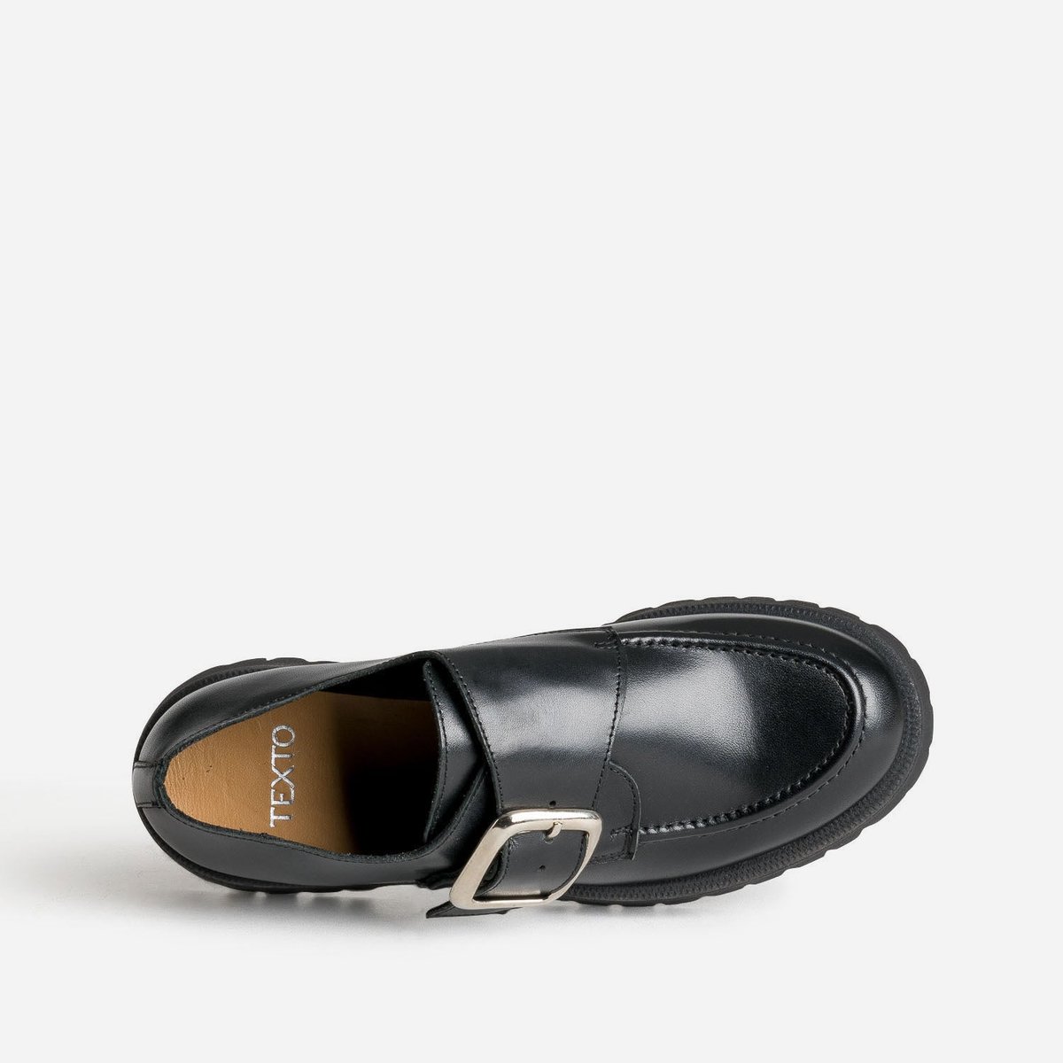 Derby en cuir FLORBELLA noir, TEXTO