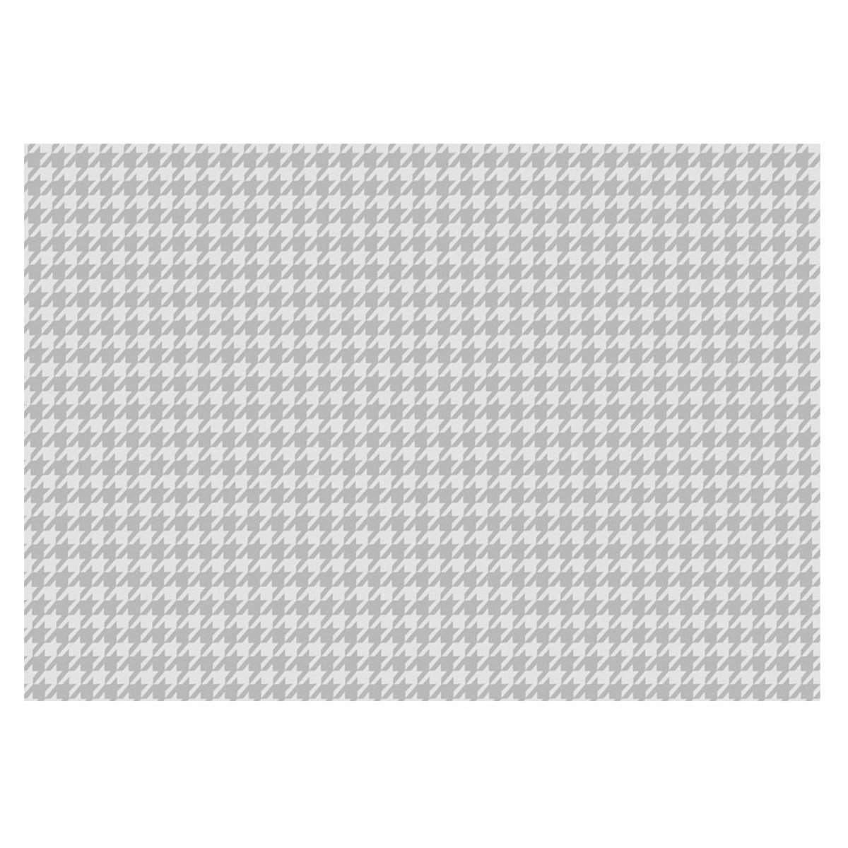 Papier peint intissé panoramique Dogtooth Check beige, EDEN