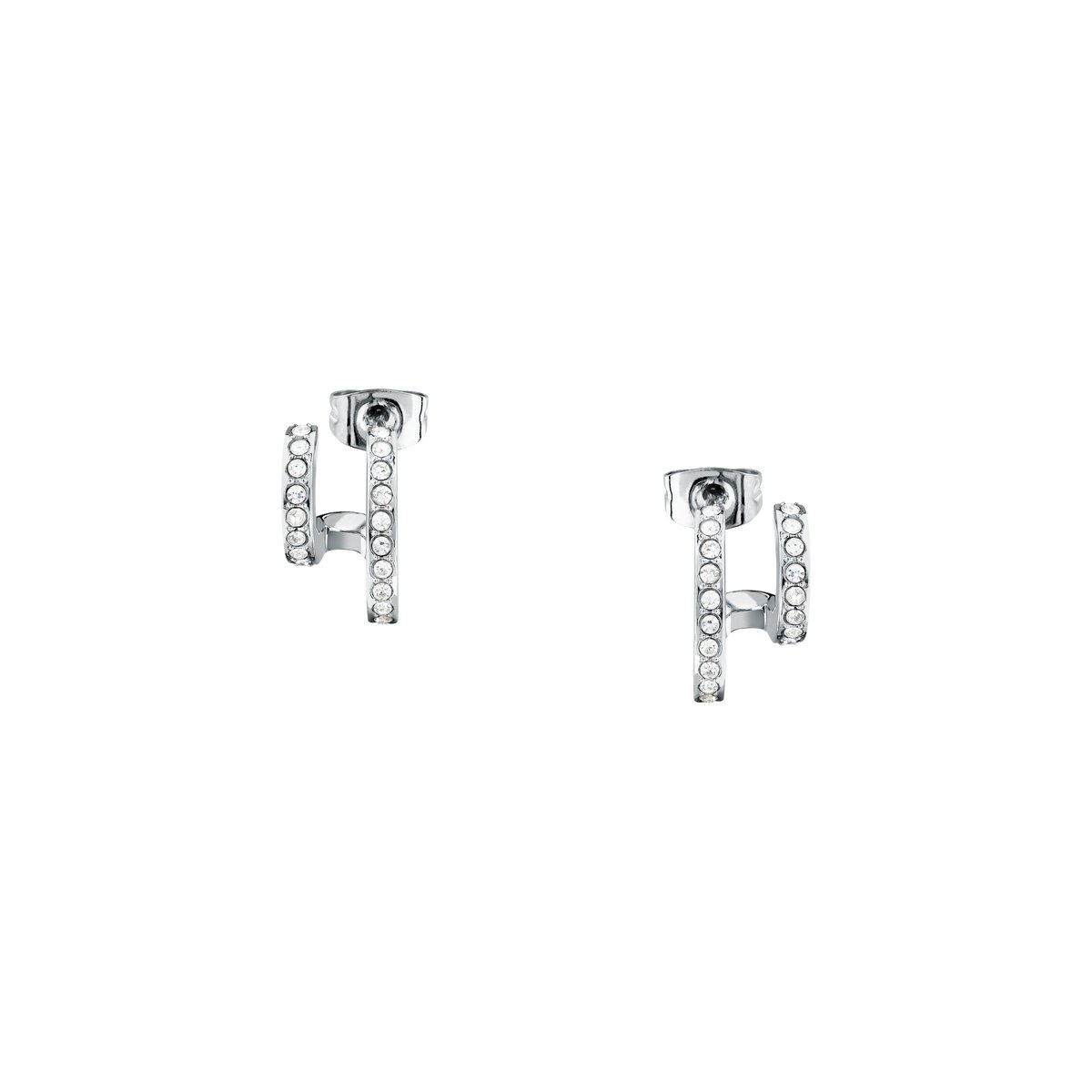 Boucles d'oreille CREOLE acier inoxydable, MORELLATO