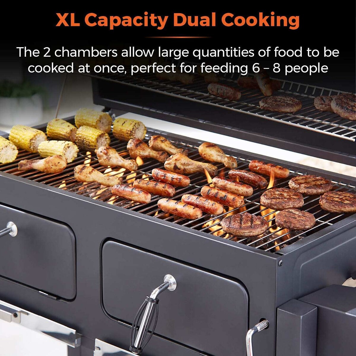 Ignite Duo XL BBQ black, TOWER