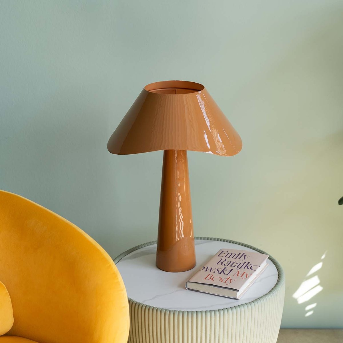 Lampe en acier, CLOUDY ROUND orange, KARE DESIGN