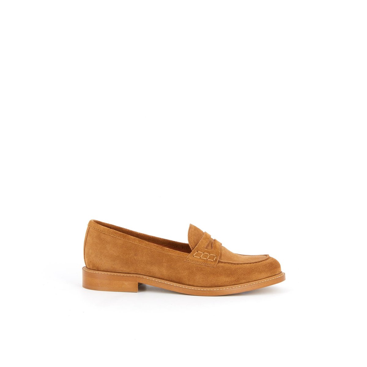 Mocassin en cuir ANGELLA camel, MELLOW YELLOW
