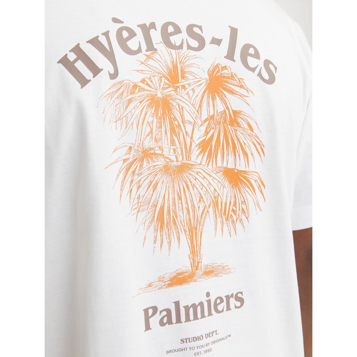 T-Shirt bright white, JACK & JONES