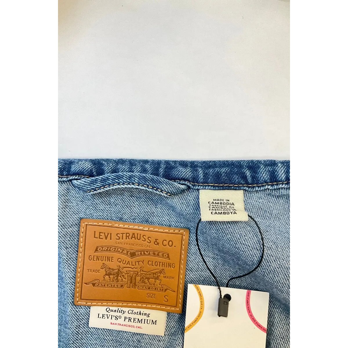 Veste - Très Bon État bleu, LEVI'S