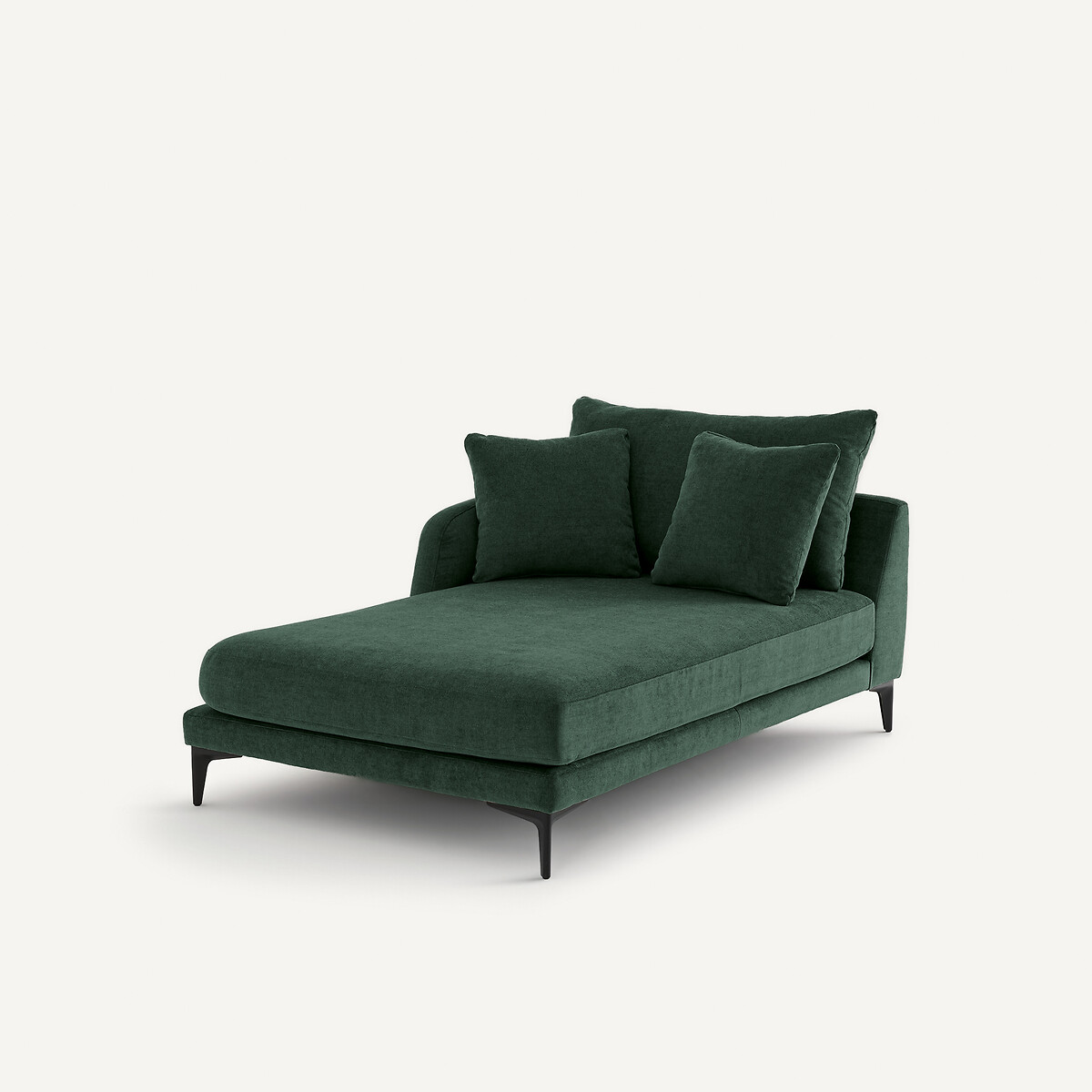 Chaise longue in poliestere misto, MODERNISTE, design Emmanuel Gallina verde acqua, EMMANUEL GALLINA X AM.PM