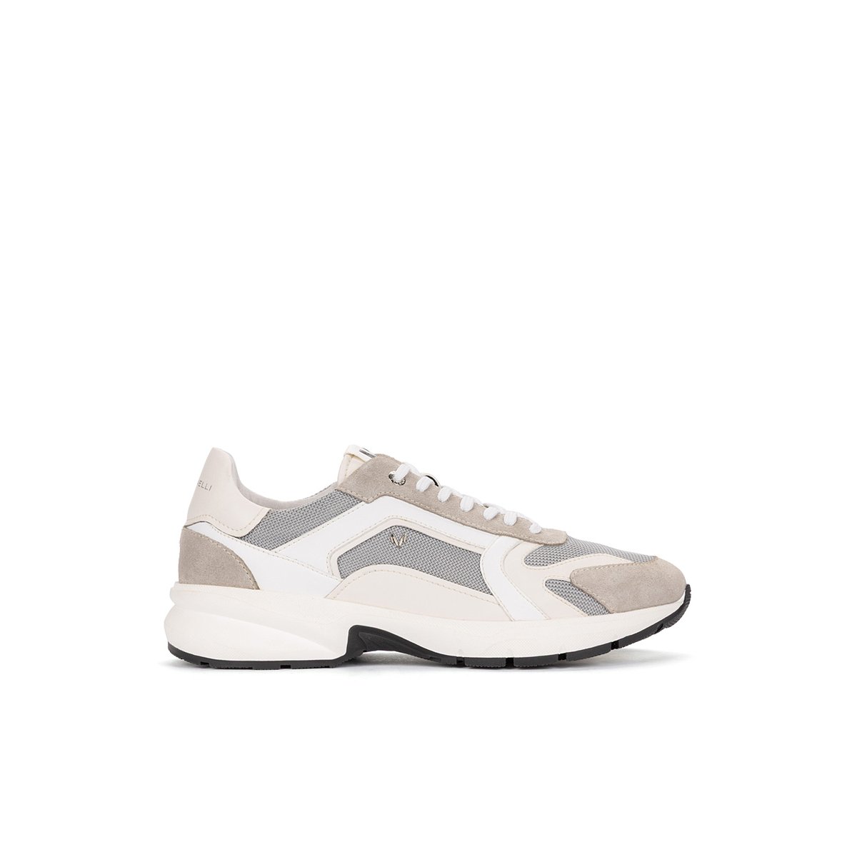 Baskets cuir Nomentana stone, MARTINELLI