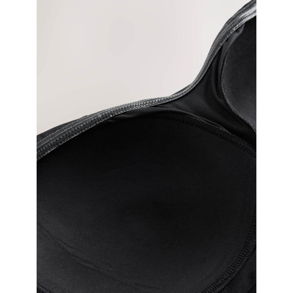 Caraco en microfibre avec maintien intégré noir, NEXT