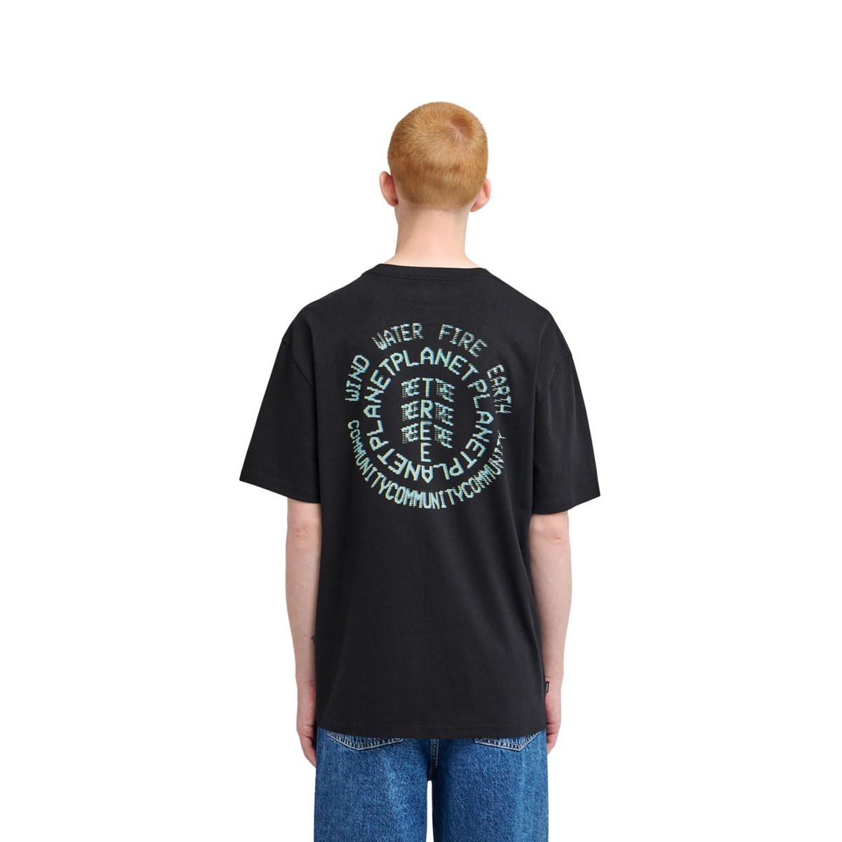 T-Shirt manches courtes DIGIT noir flint black, ELEMENT