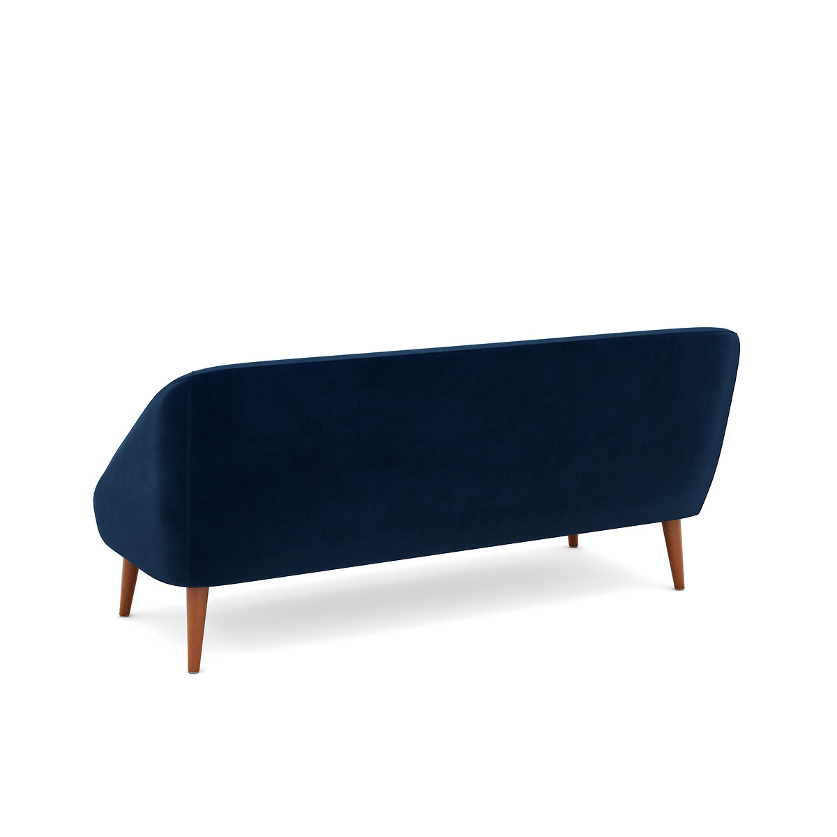 Canapé 3 places, en velours, SÉMÉON bleu prusse, LA REDOUTE INTERIEURS
