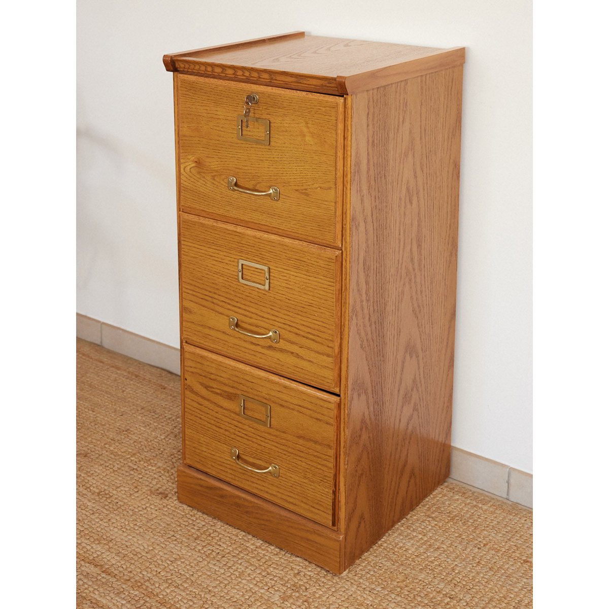 Classeur en bois Fernand N°489 - Bon état bois clair, DEBONGOUT