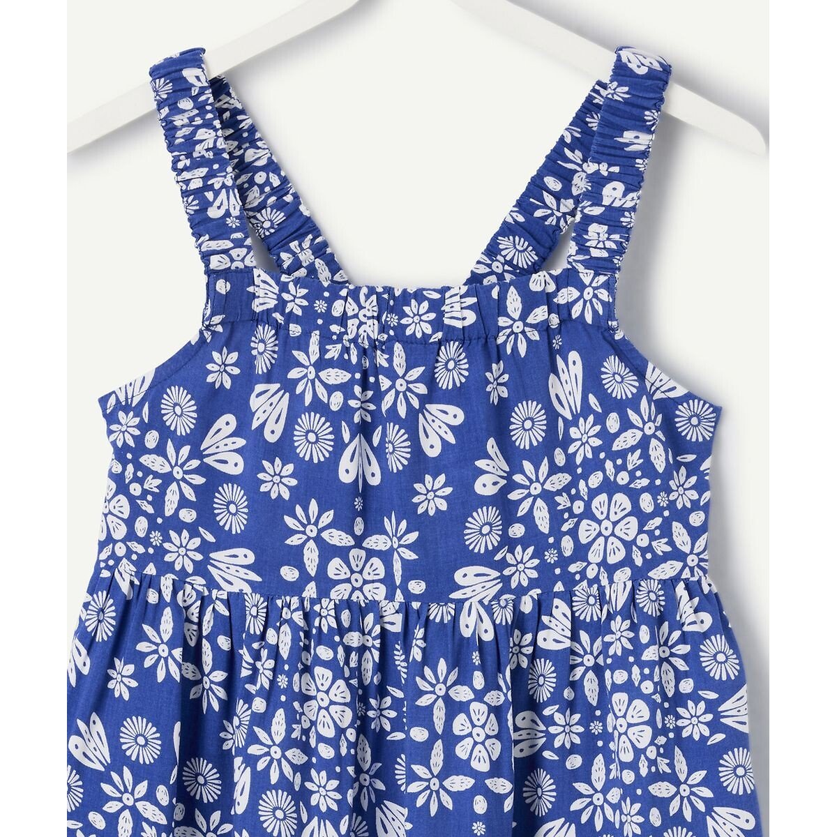 Robe à bretelles imprimé fleuri imprimé fleur, TAPE A L'OEIL