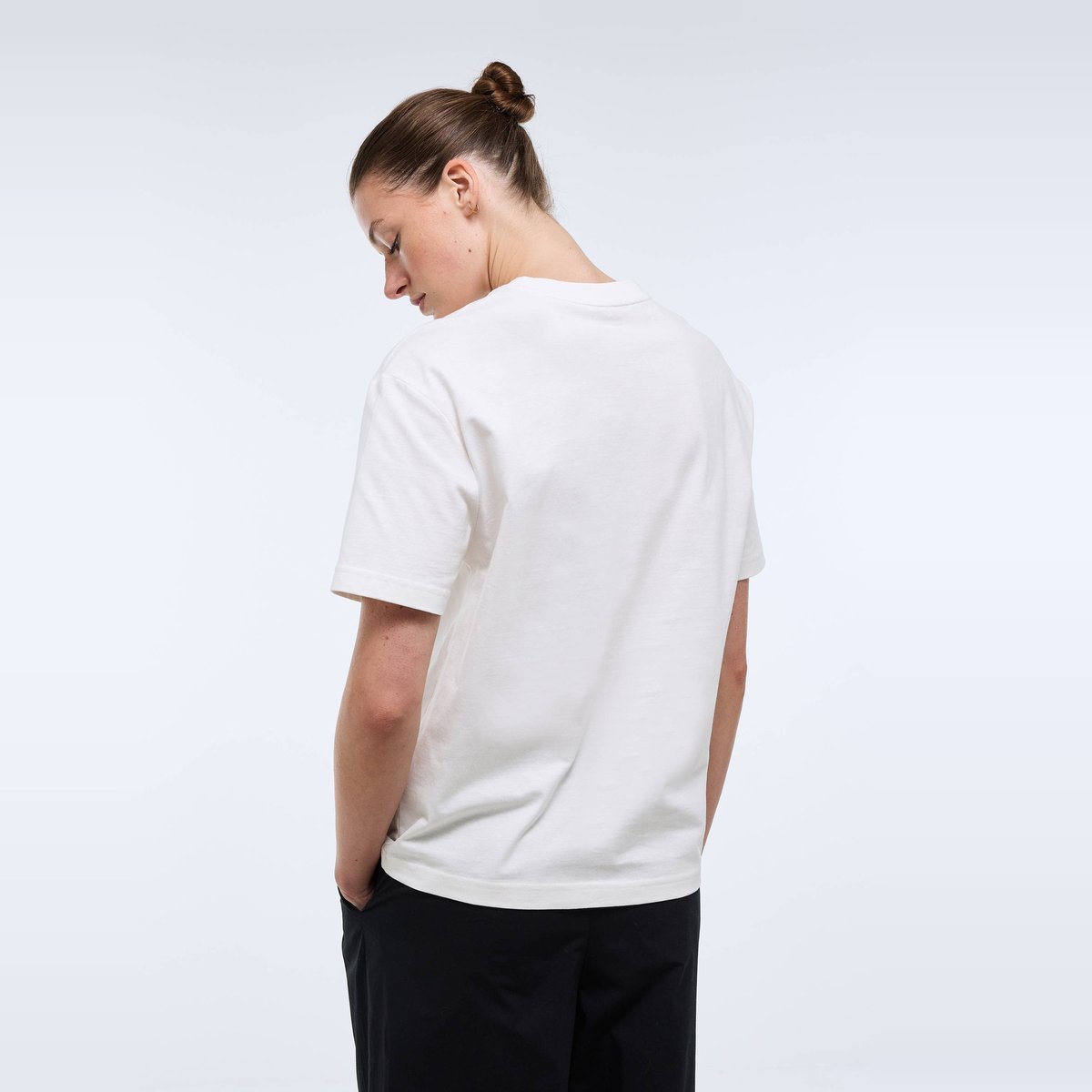 T-shirt manches courtes imprimé en coton BIO ecru, MONOPRIX