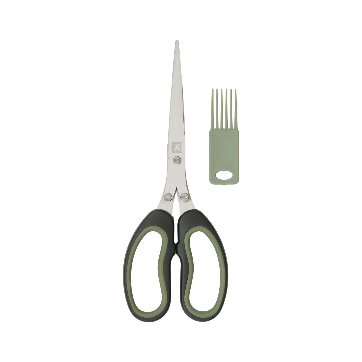 Ciseaux à herbes aromatiques avec peigne de nettoyage - REFINEST vert, RICHARDSON SHEFFIELD