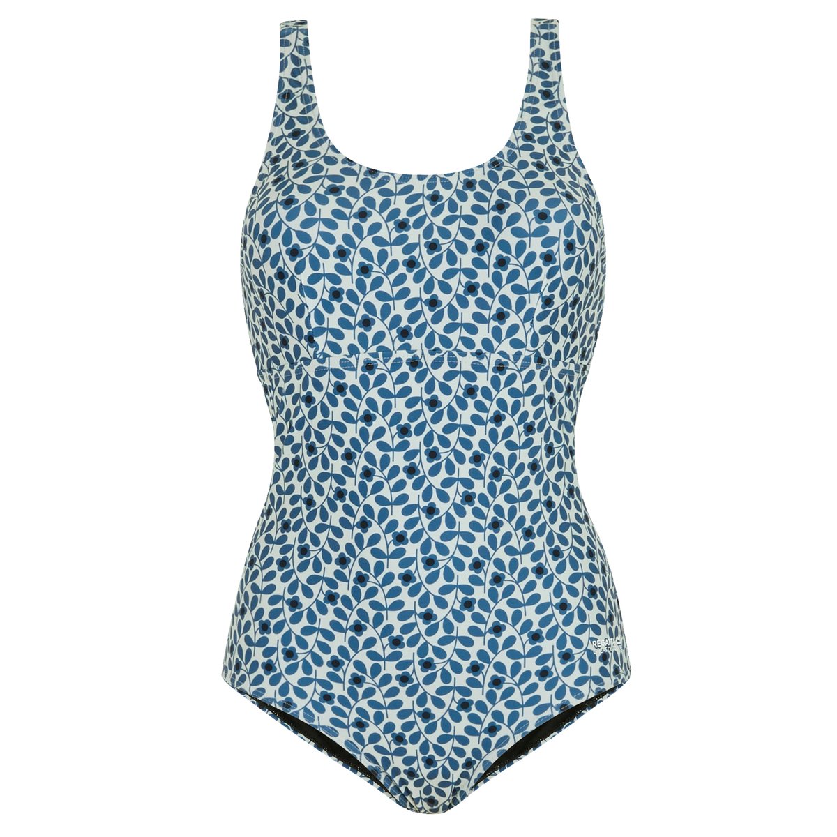 Maillot de bain 1 pièce ORLA KIELY bleu, REGATTA