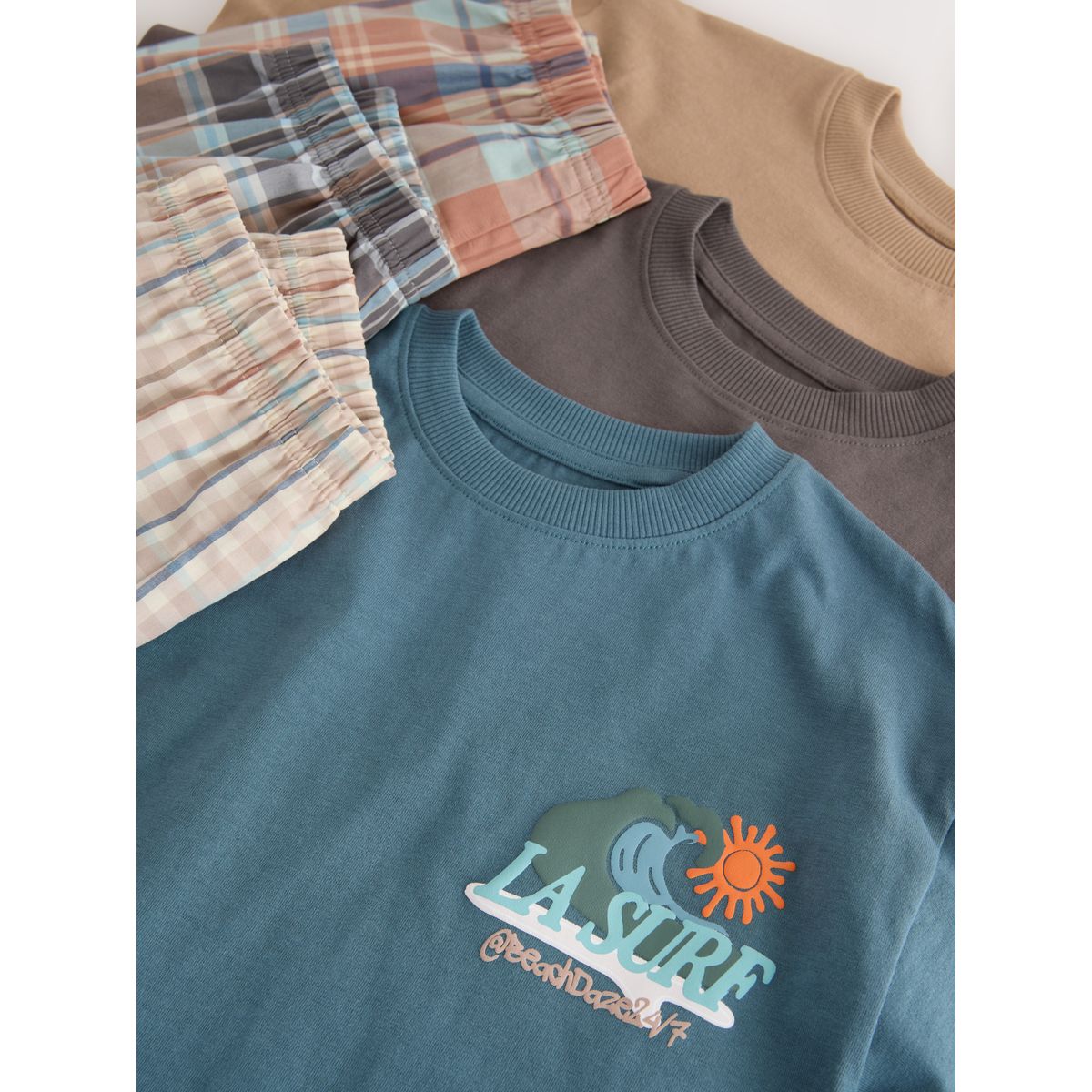Pyjama short, lot de 3 multicolore, NEXT