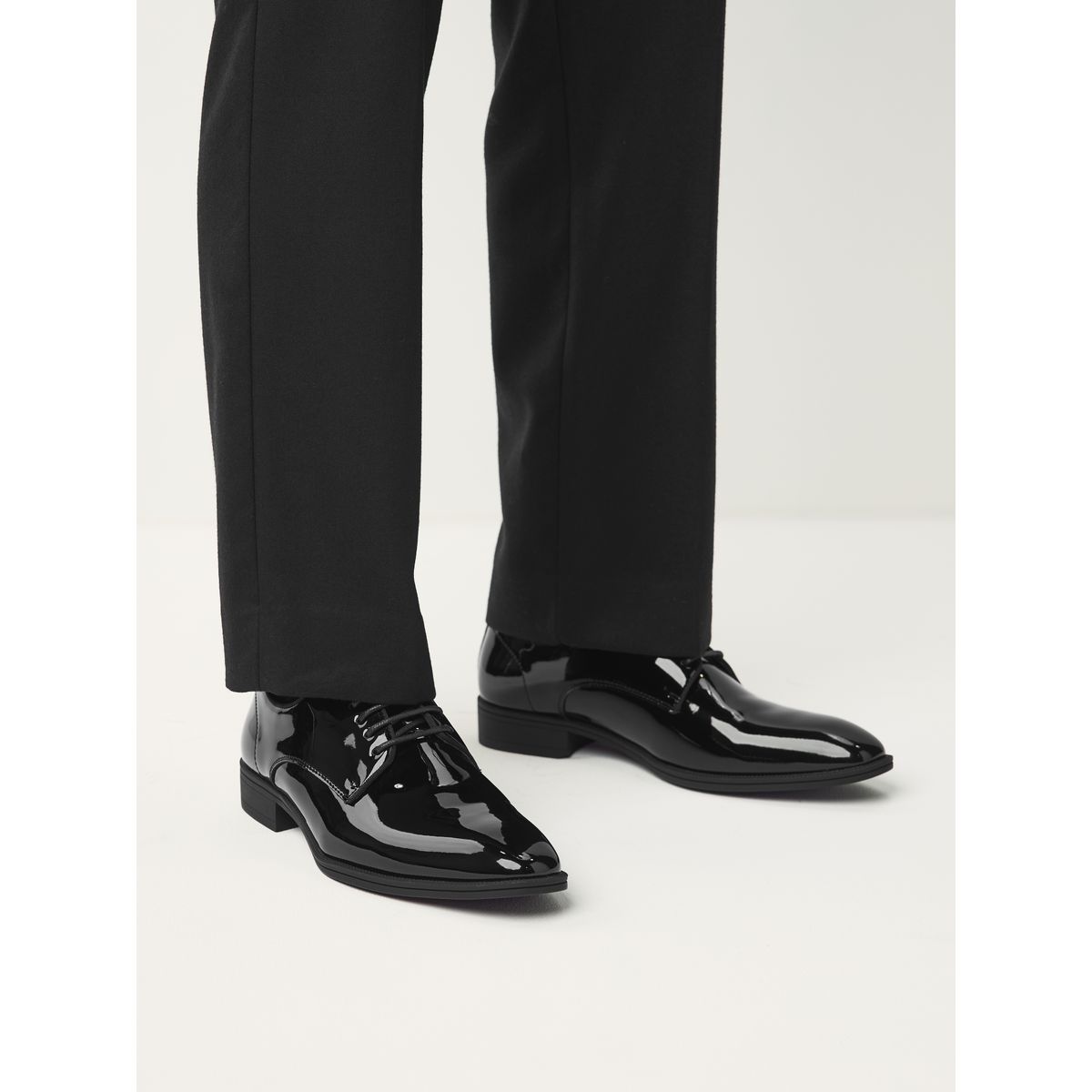 Derbys vernies noir, NEXT