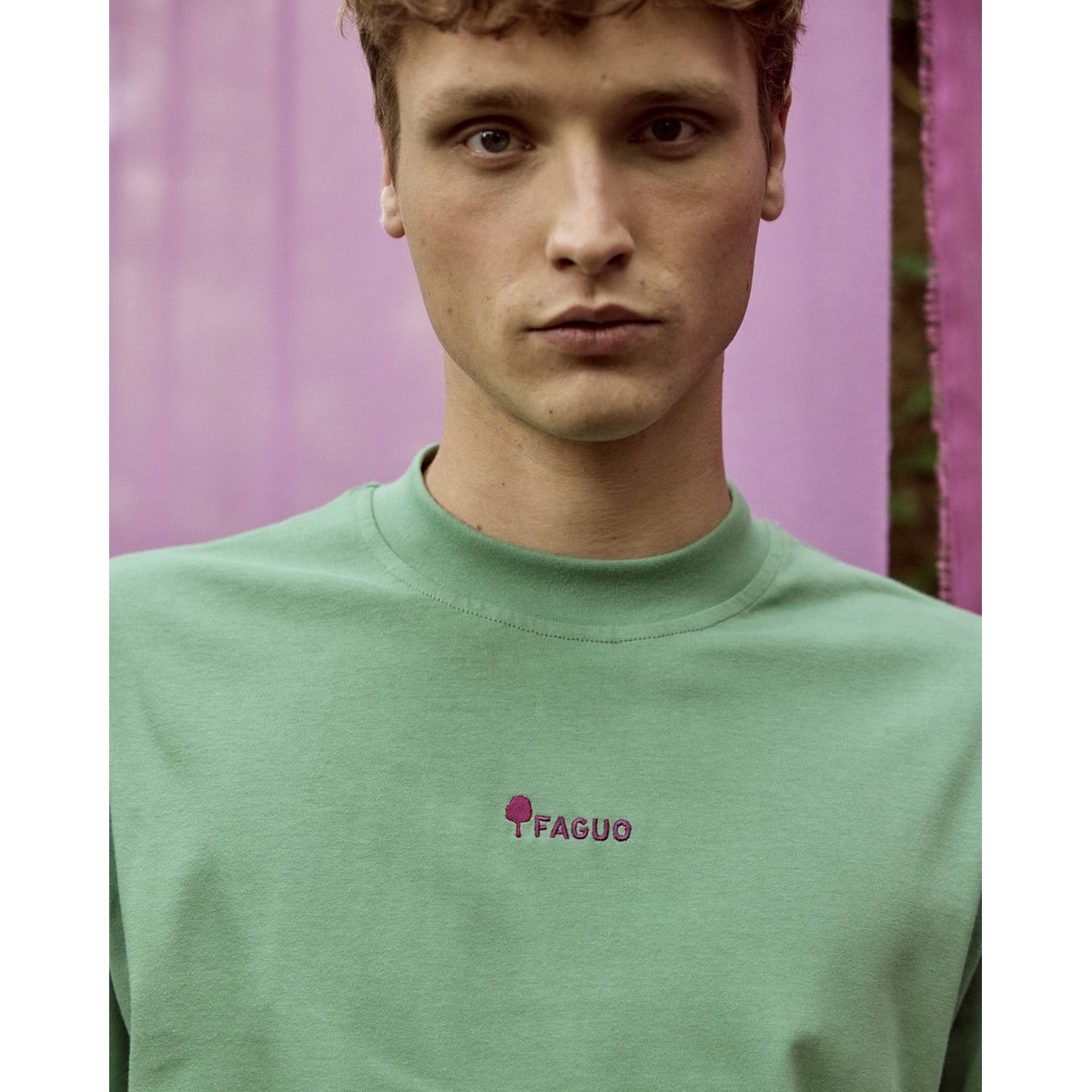 T-shirt YELLOWSTONE vert menthe, FAGUO