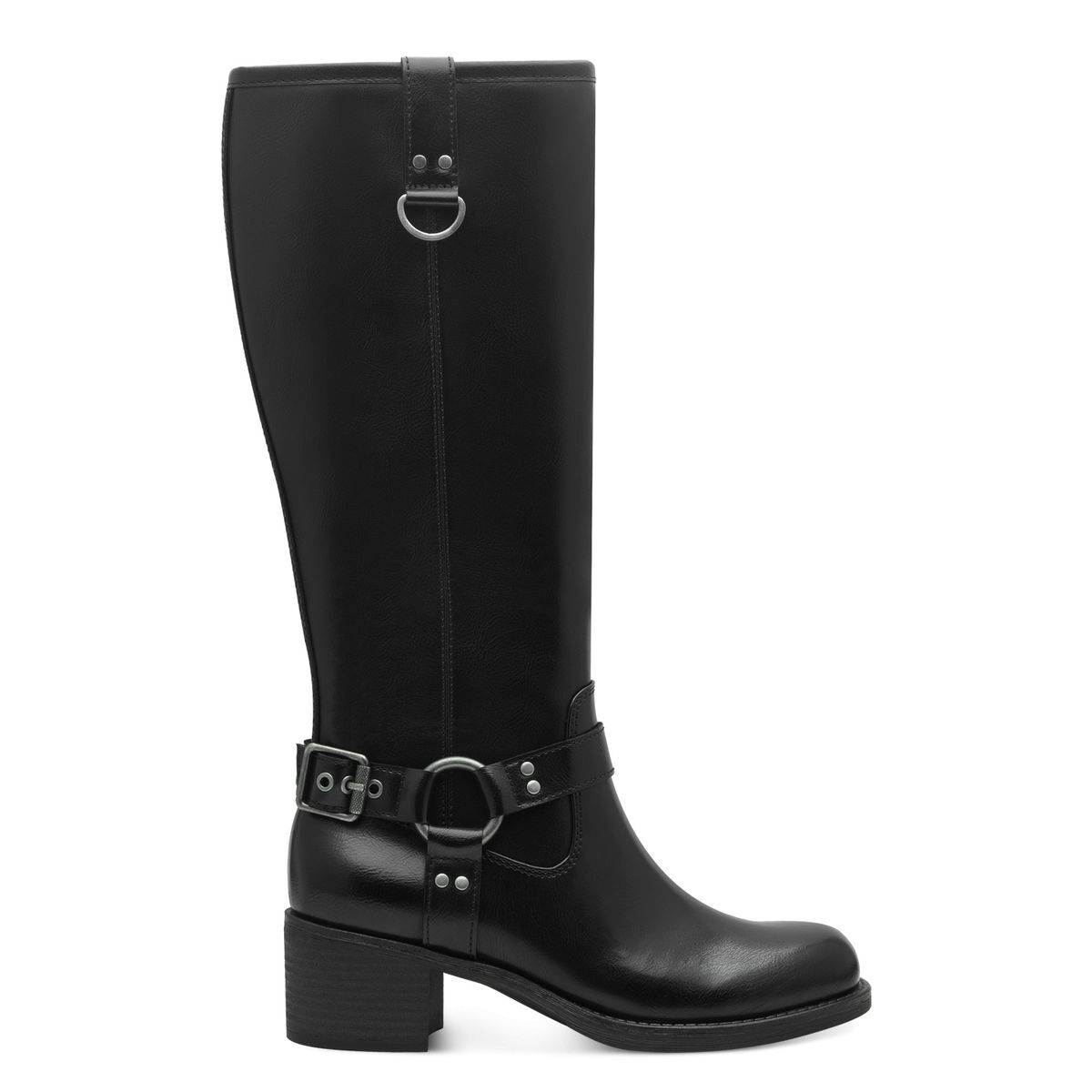 Bottes talon bloc noir, MARCO TOZZI
