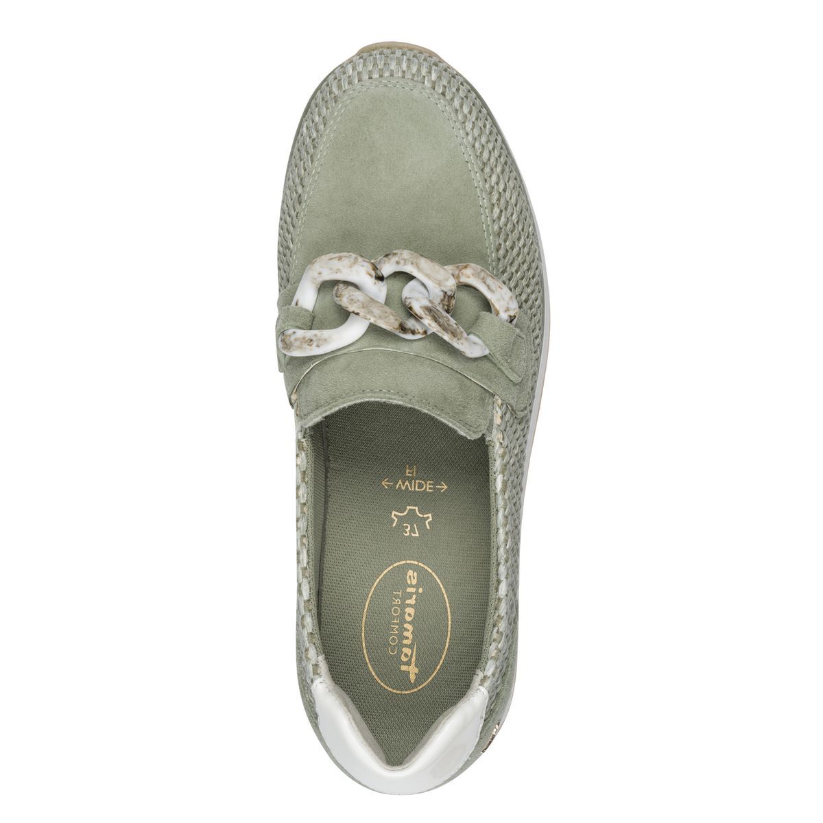 Slipper femme vert kaki, TAMARIS