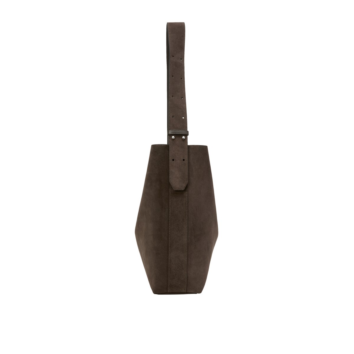 Hobo Bag moyen avec pochette intérieure amovible marron foncé, MARC O'POLO