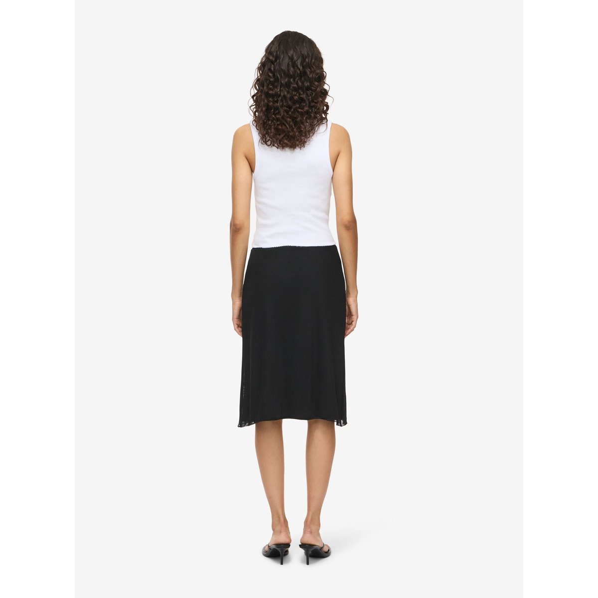 Jupe Mi-Longue noir - black1, NOISY MAY