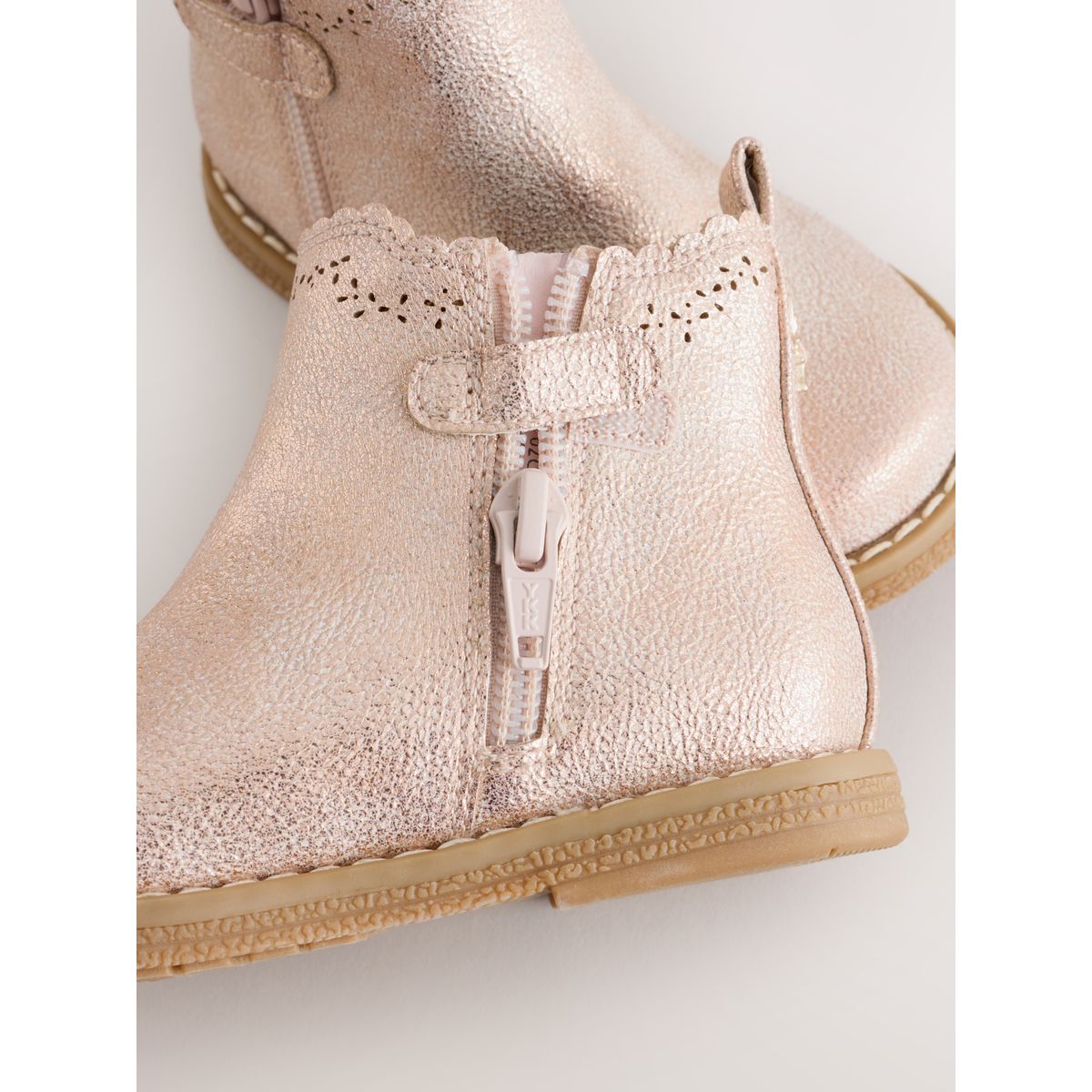 Bottines chelsea rose scintillant, NEXT