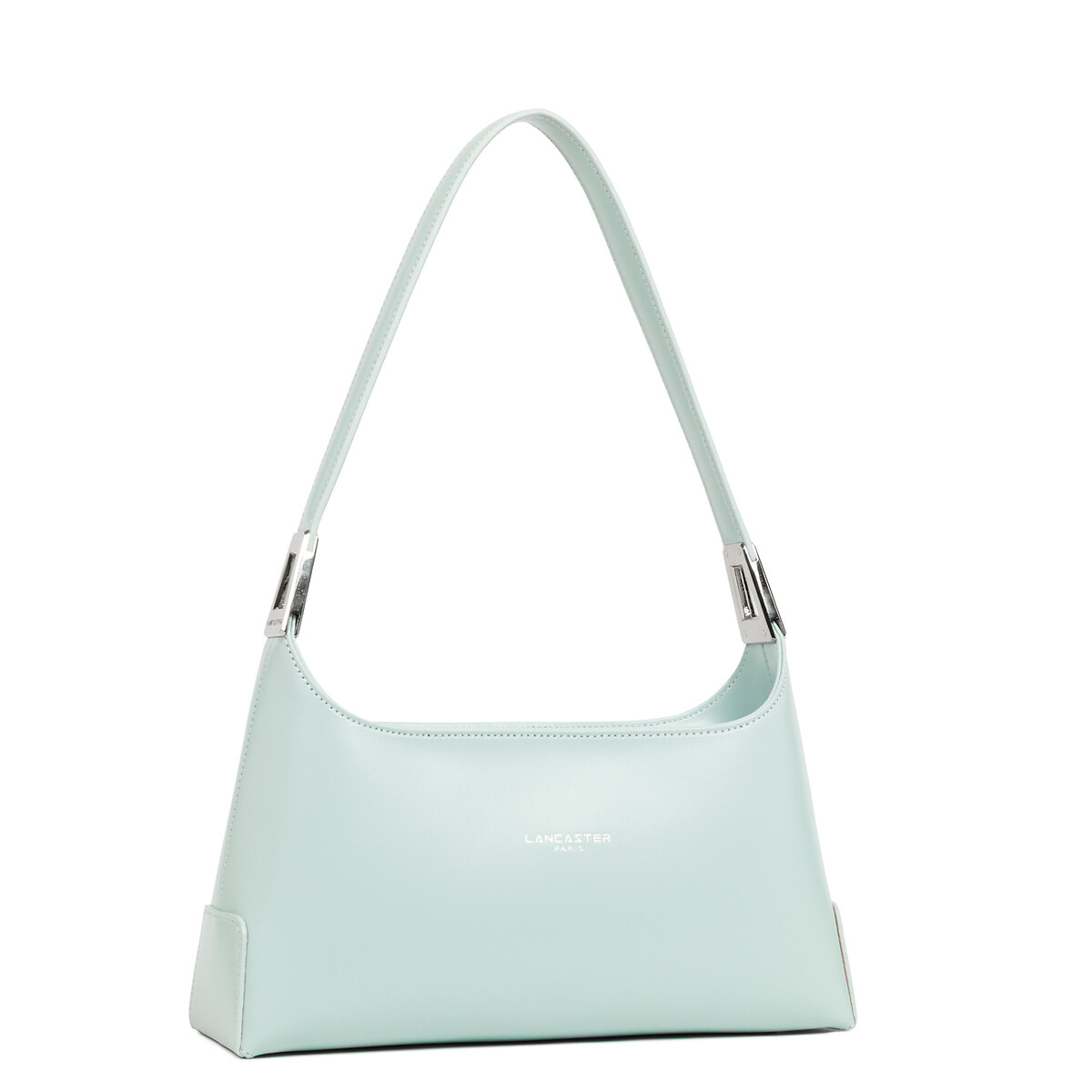 Sac zippé en cuir SUAVE ACE bleu, LANCASTER