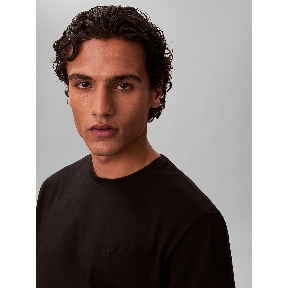 Lot de 2 T-shirts manches courtes noir + blanc, CALVIN KLEIN JEANS