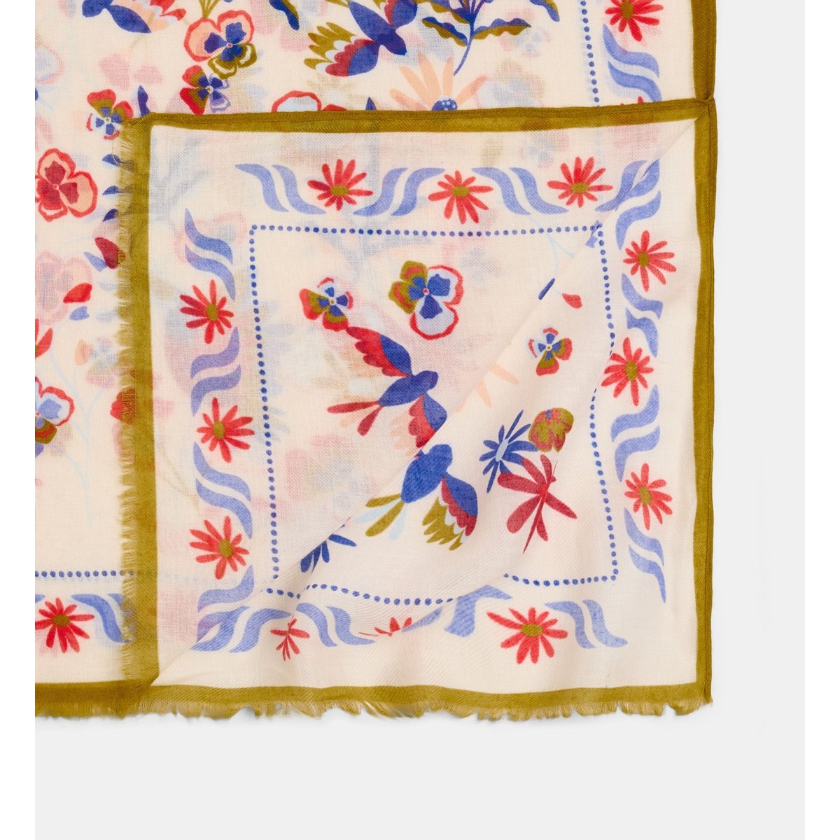 Etole audrey fleurs animaux bleu et rouge, GALERIES LAFAYETTE