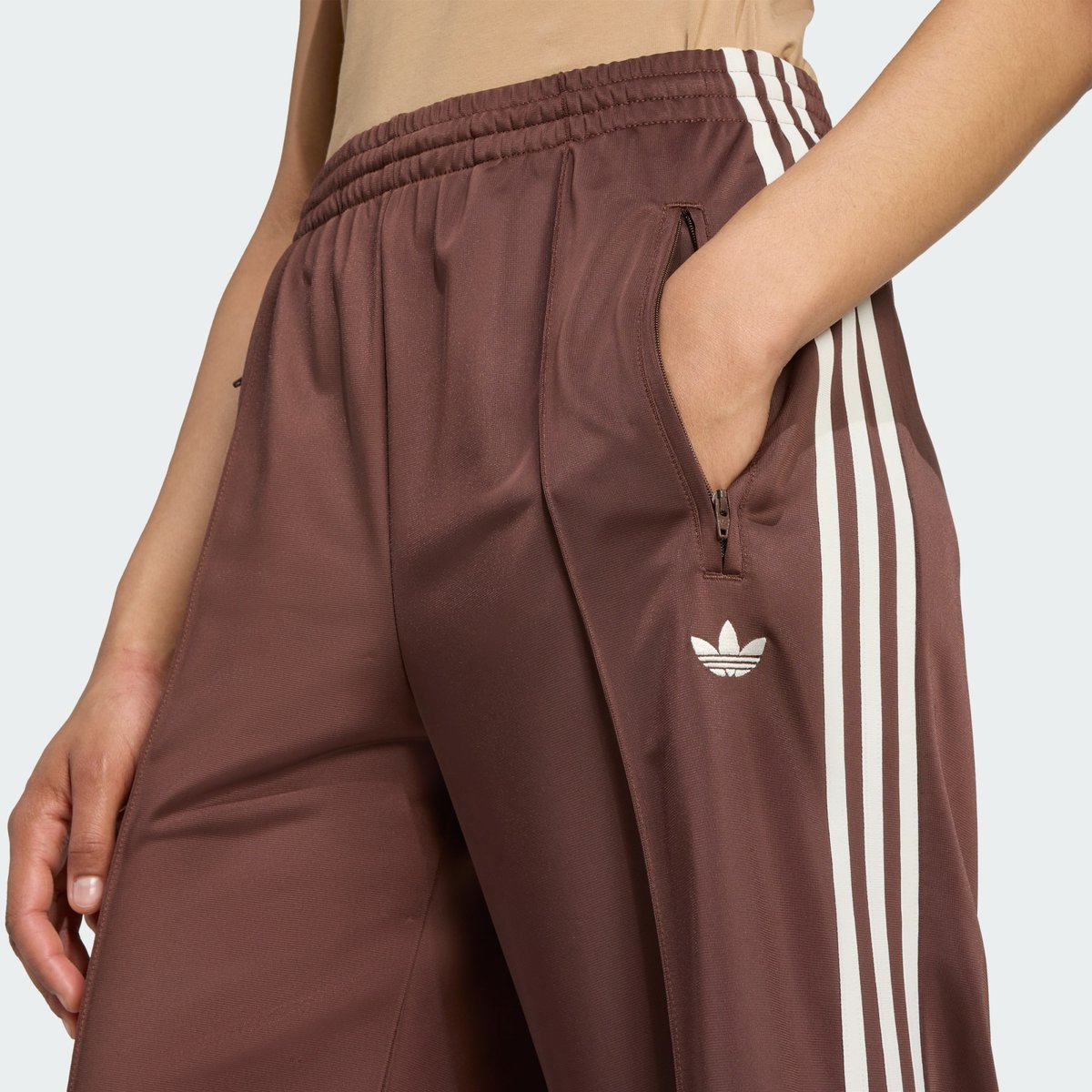 Pantalon De Survêtement Ample Adicolor Classic Firebird Pantalon De Survêtement Ample Adicolor Classic Firebird auburn / cream white, adidas Originals