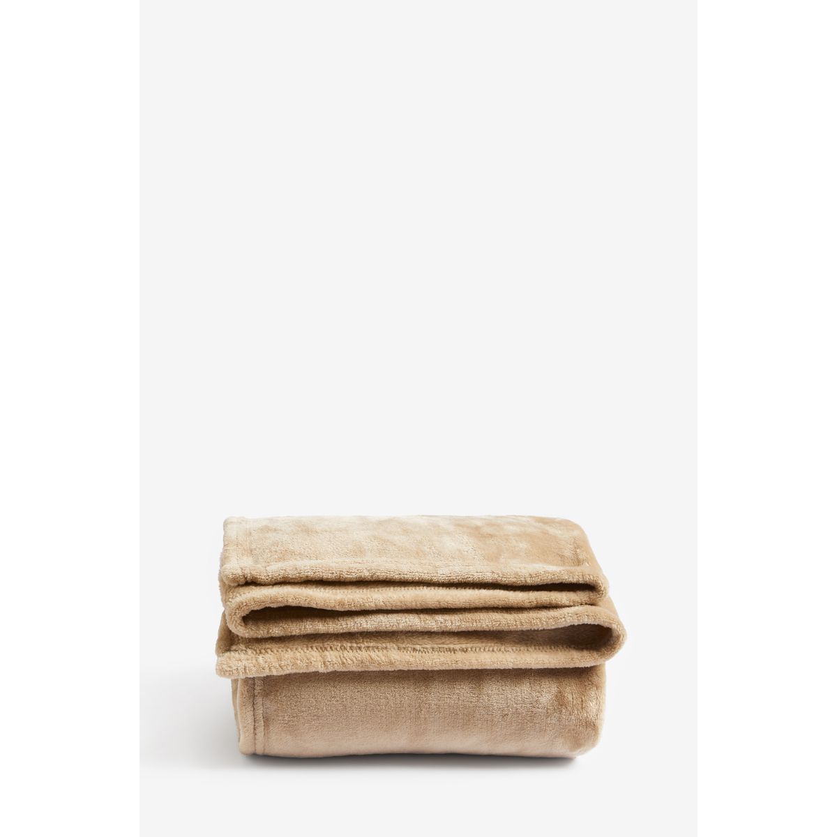 Couverture en polaire marron mink, NEXT