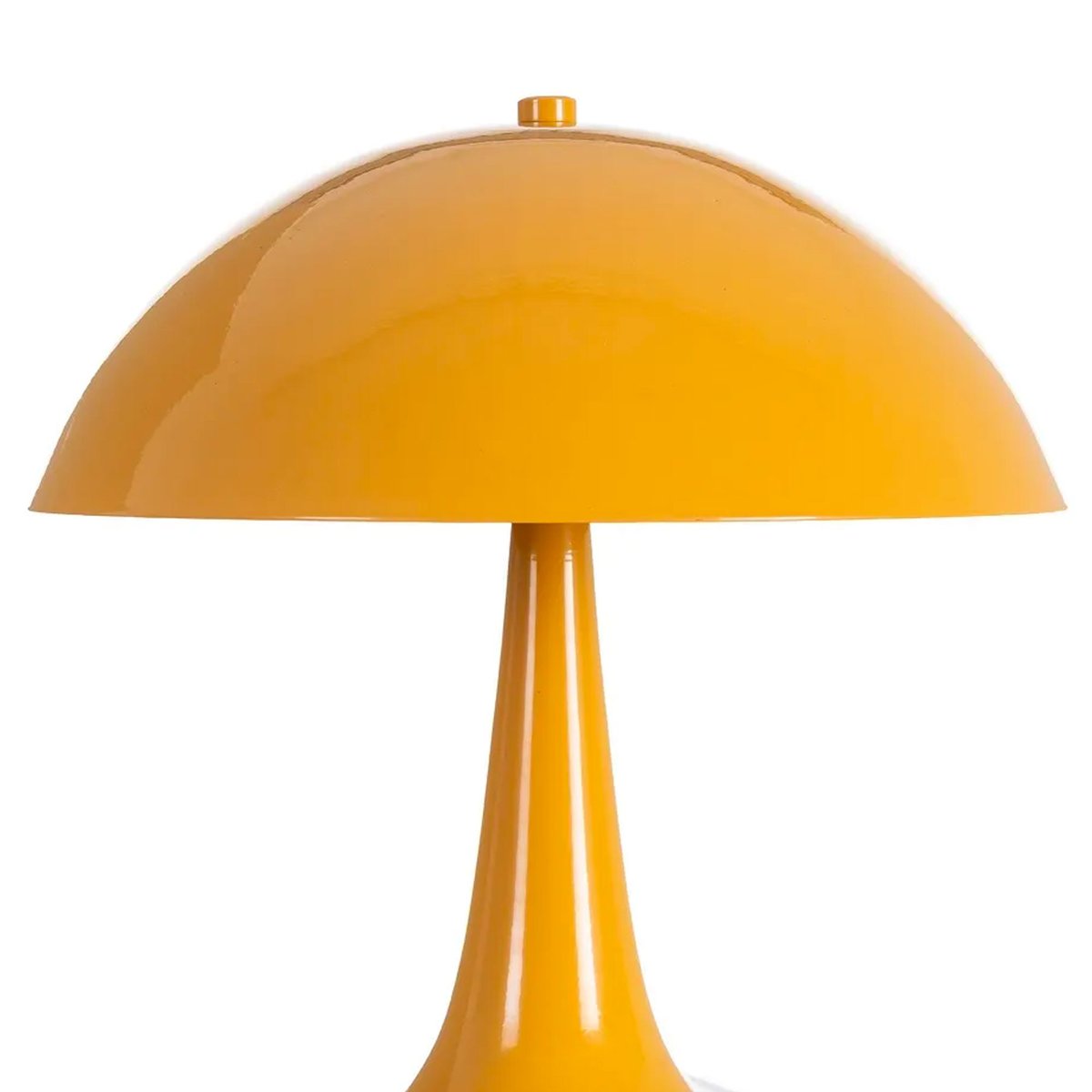 Lampe à poser champignon métal jaune 25x25x27.5cm jaune, WADIGA