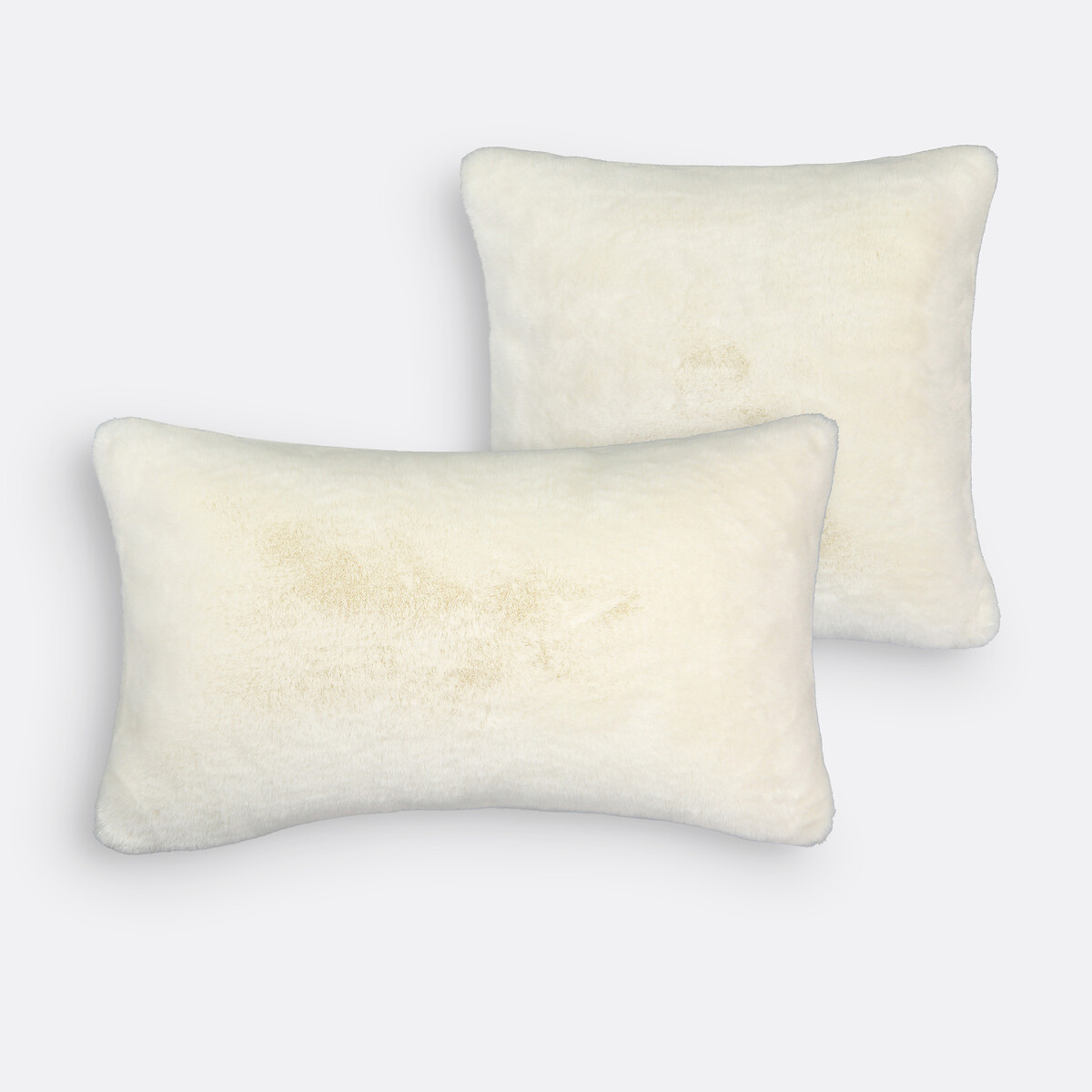 Housse de coussin duveteuse, Colton ecru, LA REDOUTE INTERIEURS