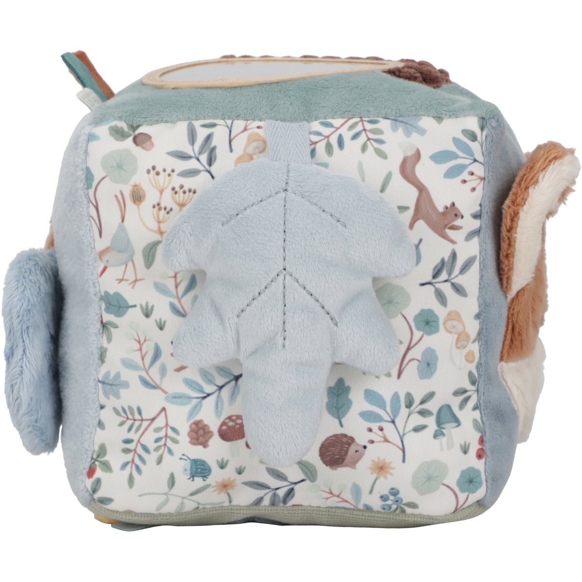 Cube d'activités bleu, beige, multicolore, marron, LITTLE DUTCH