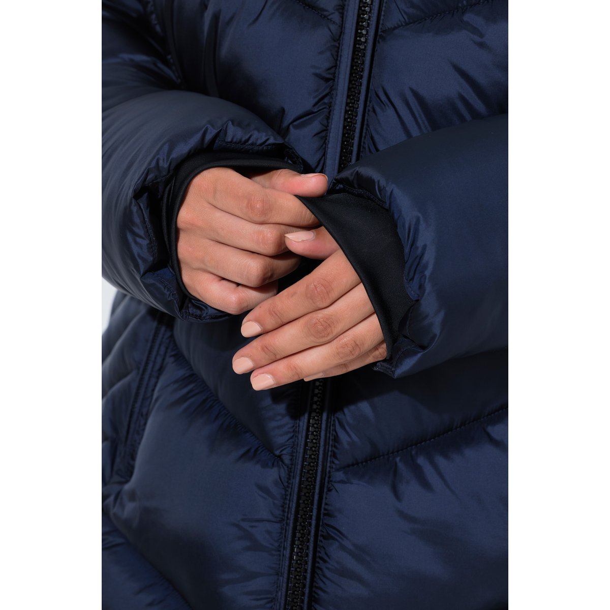 Veste matelassée HYPRAR, capuche amovible marine, ULLA POPKEN
