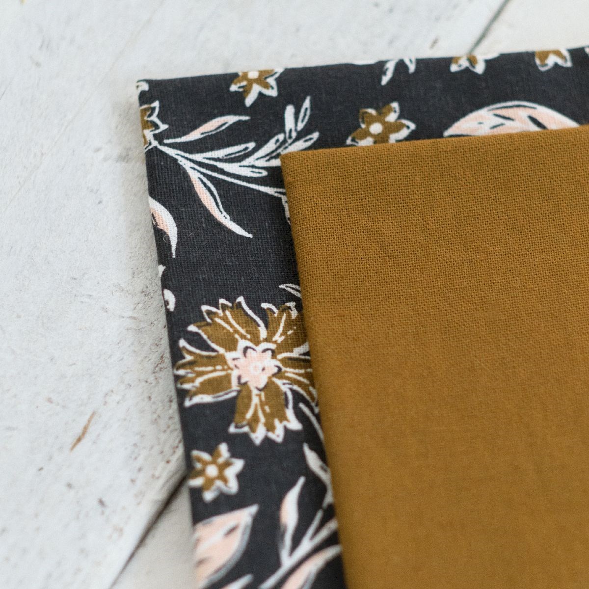 Lot de 2 serviettes de table bicolore INDIES JAIPUR bronze, TODAY