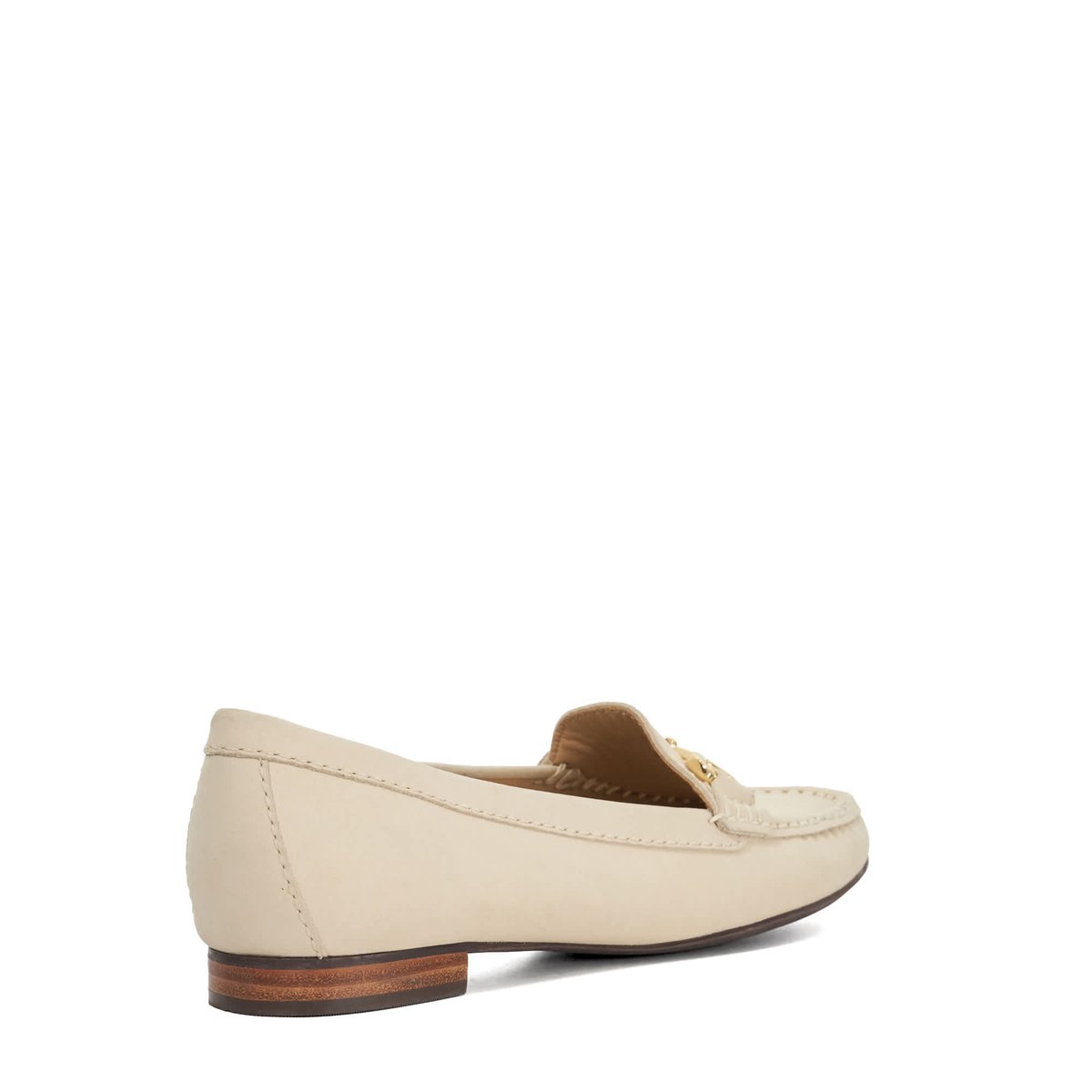 Mocassins à mors en daim - GLENNIEE cream-leather, DUNE LONDON