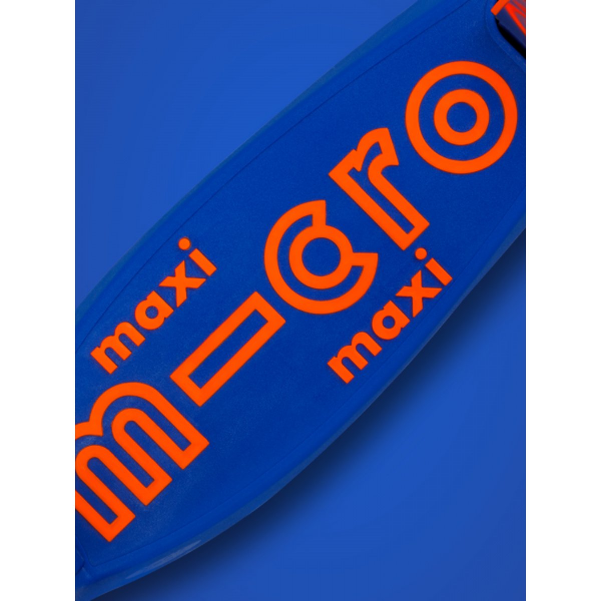 Maxi Micro Deluxe LED - Néon orange, MICRO MOBILITY